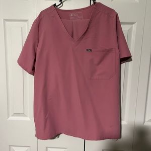 Women’s Figs Chalk Pink Scrub Set